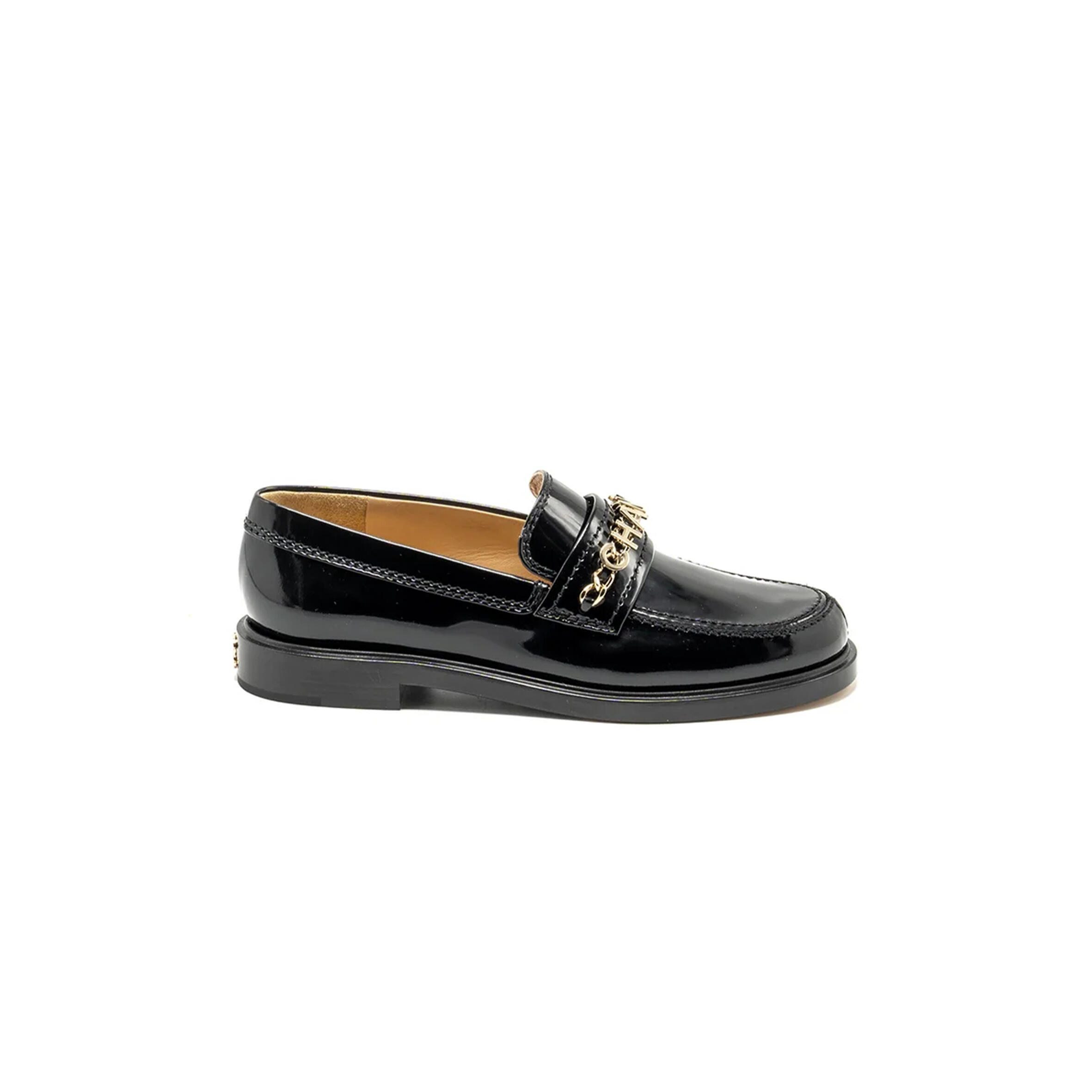 Ch**el loafers shiny calfskin g37430